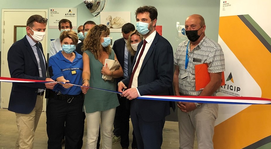 Albin Heuman, directeur de l'Atigip de 2019 à 2025, inaugure l'atelier DAO à Marseille (juin 2021)