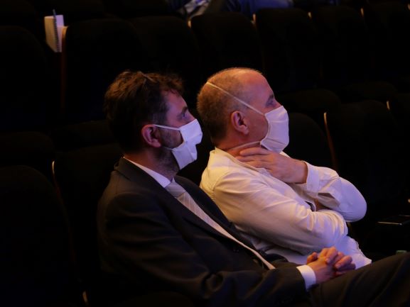 Albin Heuman, directeur de l'Atigip, et Gilles Pietri, chef de projet TIG360°