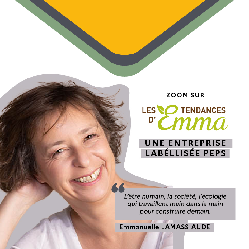 Emmanuelle Lamassiaude, créatrice des Tendances d'Emma (décembre 2022)