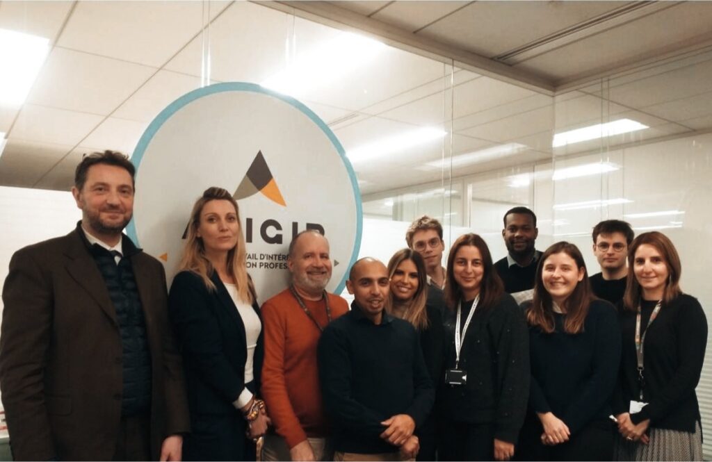 Plusieurs membres de l'équipe de l'Atigip (janvier 2023)