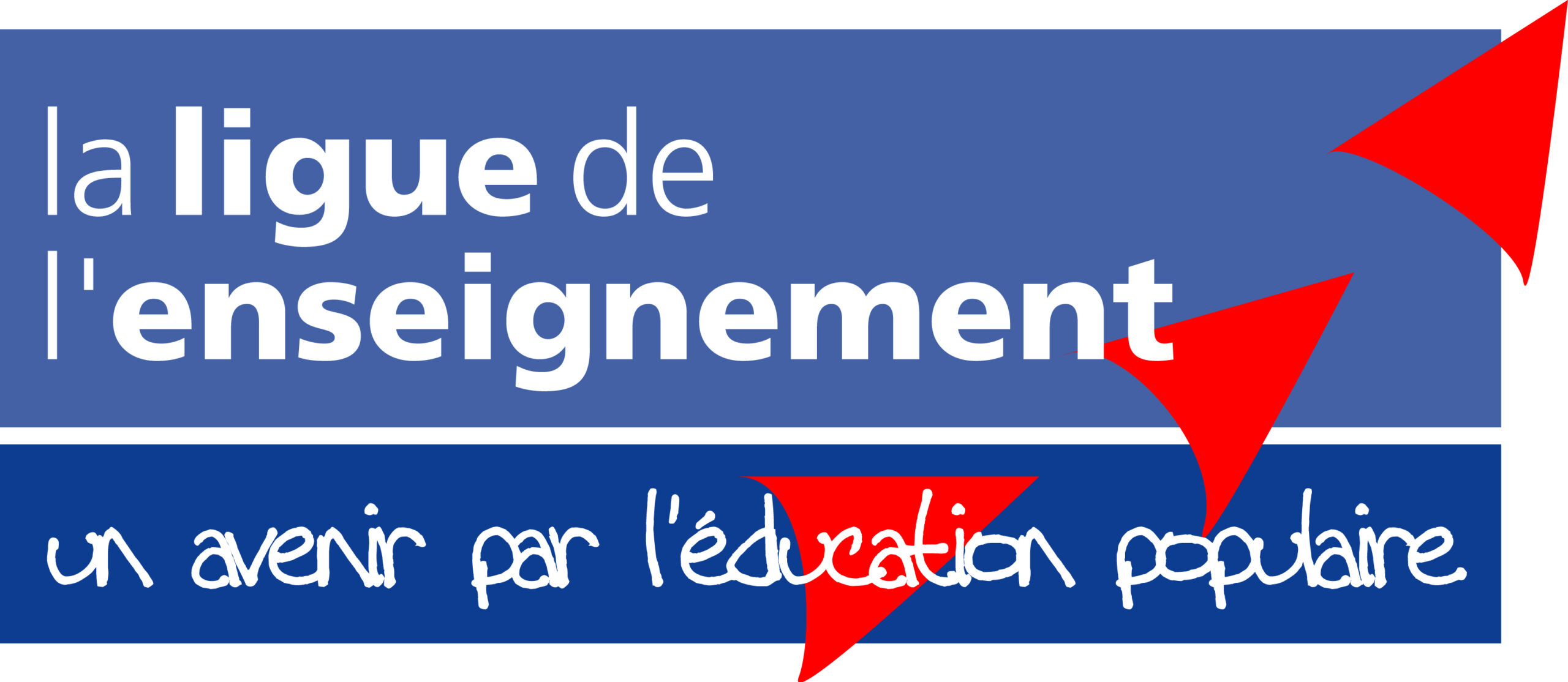 Logo la ligue de l'enseignement un avenir par l'education populaire