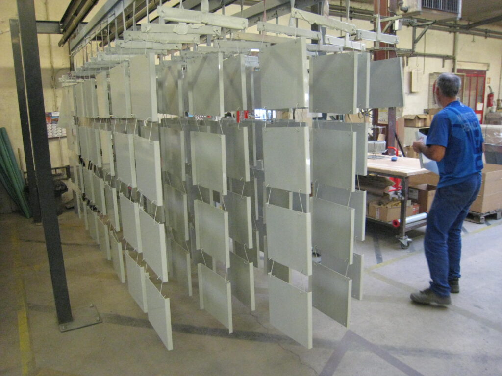Photo de l'intérieur de l'atelier du centre de détention d’Eysses