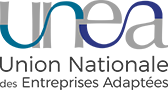 Logo de l'UNEA&nbsp;: Union nationale des entreprises adaptées